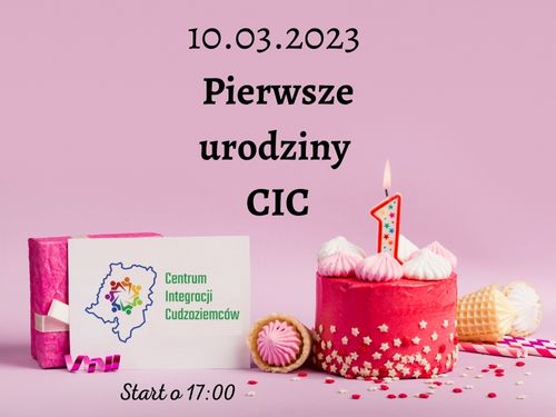 Pierwsze urodziny CIC na stronę